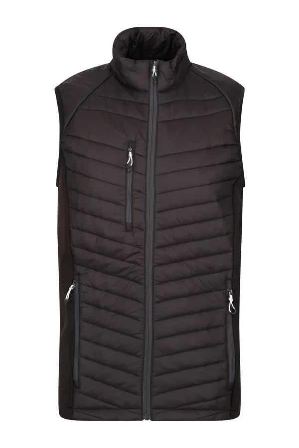 Navigate Hybrid Bodywarmer black/seal grey