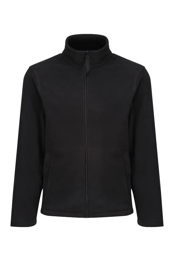 Micro Full Zip Fleece Black