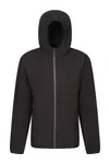 Navigate Hooded Full Zip Fleece black/seal grey