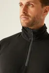 Navigate Half Zip Fleece black/seal grey