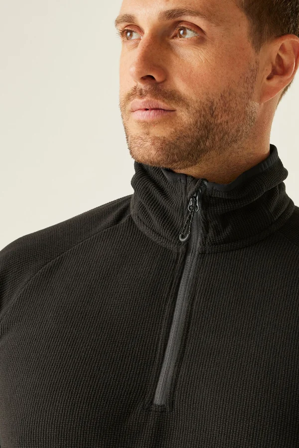 Navigate Half Zip Fleece black/seal grey