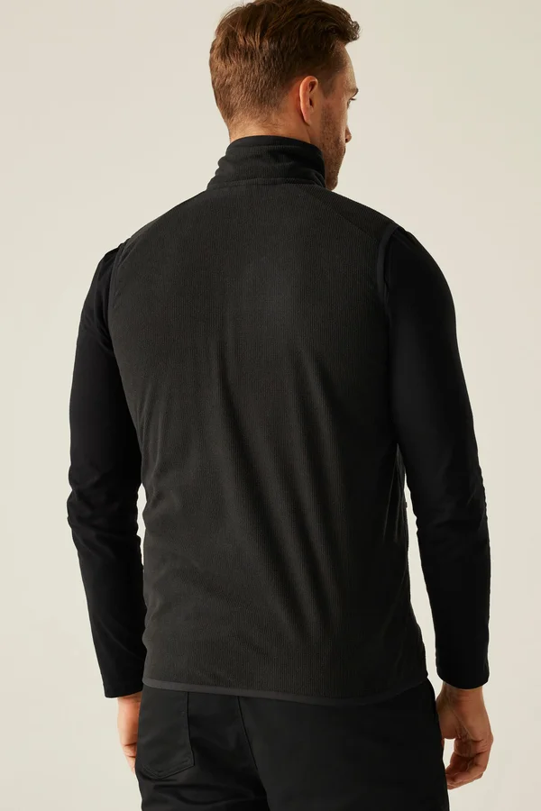 Navigate Fleece Bodywarmer black/seal grey
