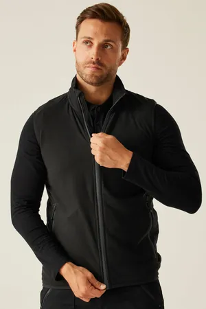 Navigate Fleece Bodywarmer black/seal grey