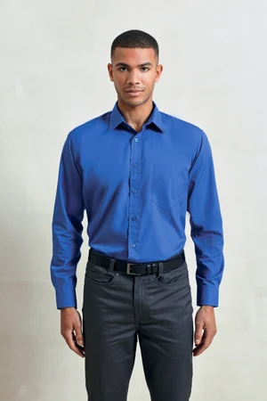 Men´s Poplin Long Sleeve Shirt