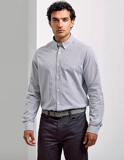 Men´s Cotton Rich Oxford Stripes Shirt