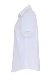 Women´s Stretch Fit Poplin Short Sleeve Cotton Shirt White