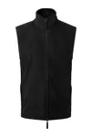 Men´s ´Artisan´ Fleece Gilet Black (ca. Pantone Black C) / Black (ca. Pantone Black C)