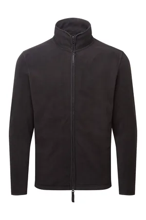 Men´s ´Artisan´ Fleece Jacket Black (ca. Pantone Black C) / Black (ca. Pantone Black C)