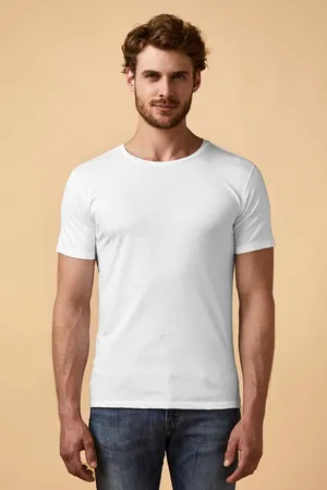 Men´s Roundneck T-Shirt White