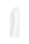 Men´s V-Neck T-Shirt Long Sleeve White