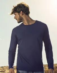 Men´s Roundneck T-Shirt Long Sleeve