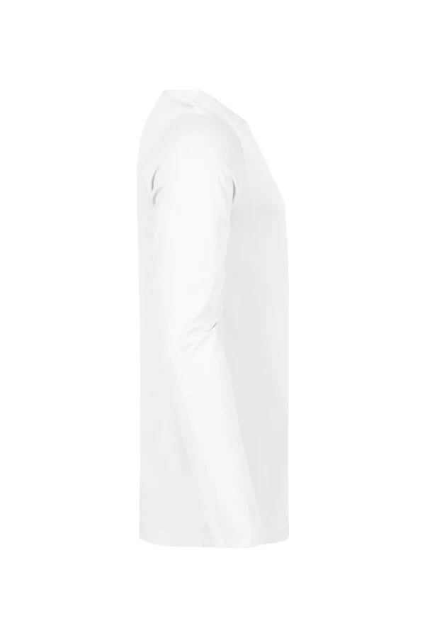 Men´s Roundneck T-Shirt Long Sleeve White