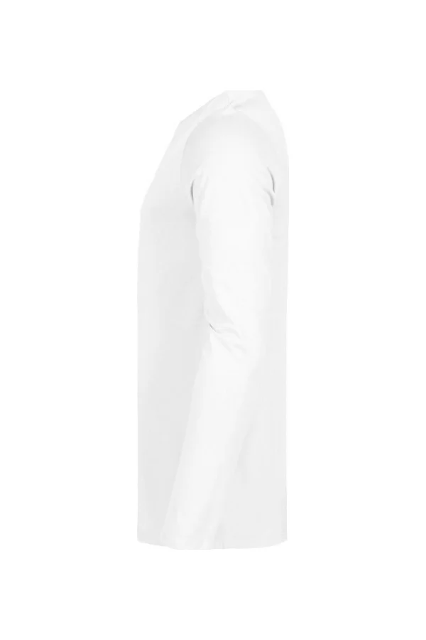 Men´s Roundneck T-Shirt Long Sleeve White