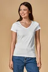 Women´s V-Neck T-Shirt White