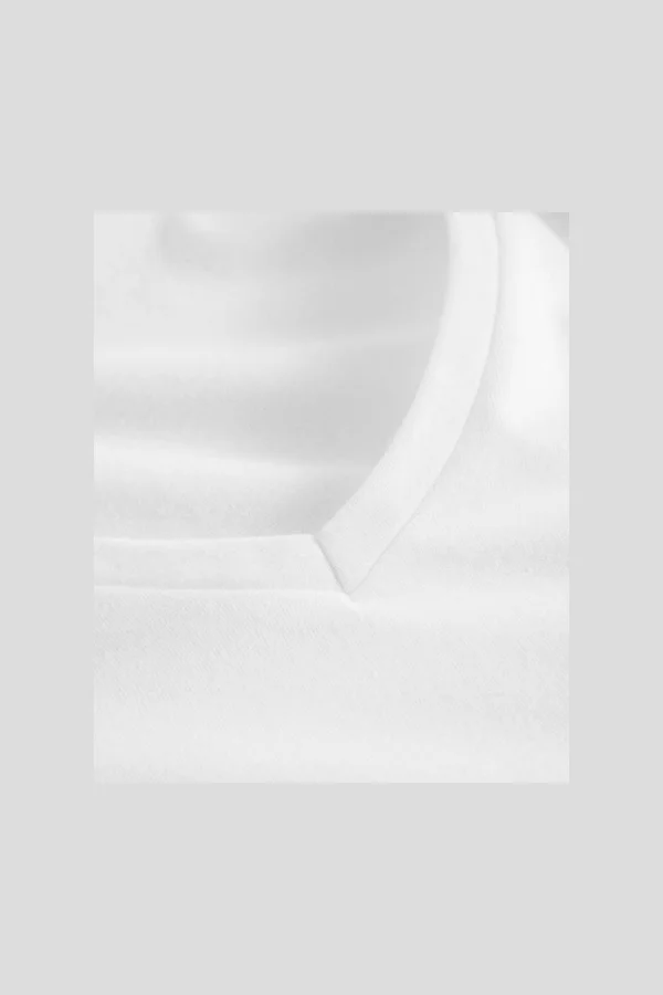 Women´s V-Neck T-Shirt White