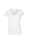 Women´s V-Neck T-Shirt White