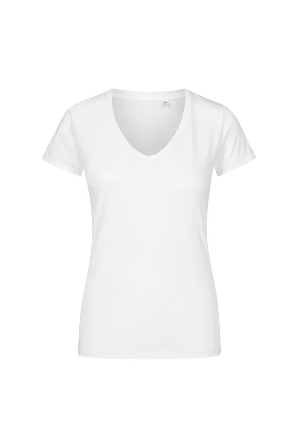 Women´s V-Neck T-Shirt White