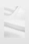 Women´s V-Neck T-Shirt Long Sleeve White