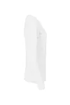 Women´s Roundneck T-Shirt Long Sleeve White