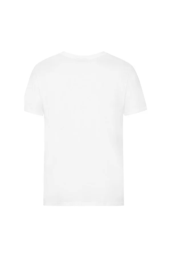 Premium V-Neck-T White