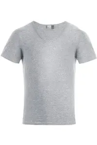 Herren Slim Fit V-Ausschnitt T-Shirt