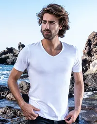 Men´s Slim Fit V-Neck-T