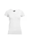 Women´s Slim Fit V-Neck-T White