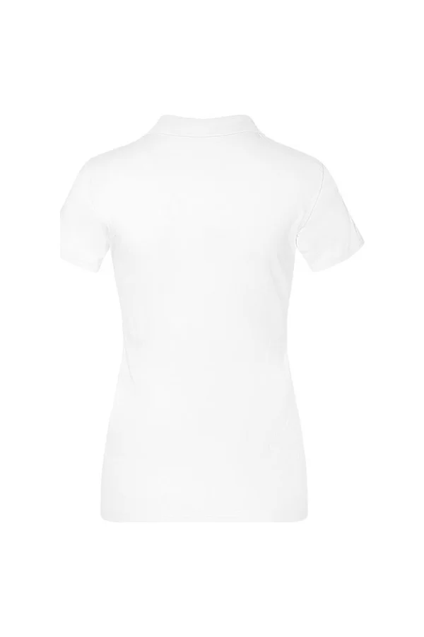 Women´s Jersey Polo White