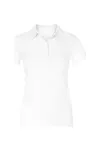 Women´s Jersey Polo White