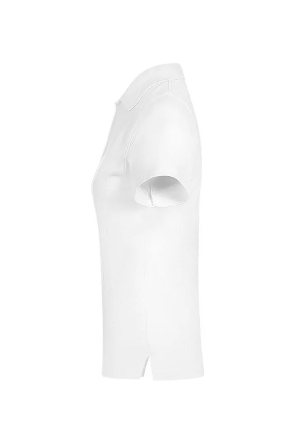 Women´s Jersey Polo White