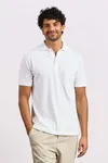 Men´s Heavy Polo Pocket White