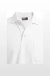Men´s Heavy Polo Pocket White
