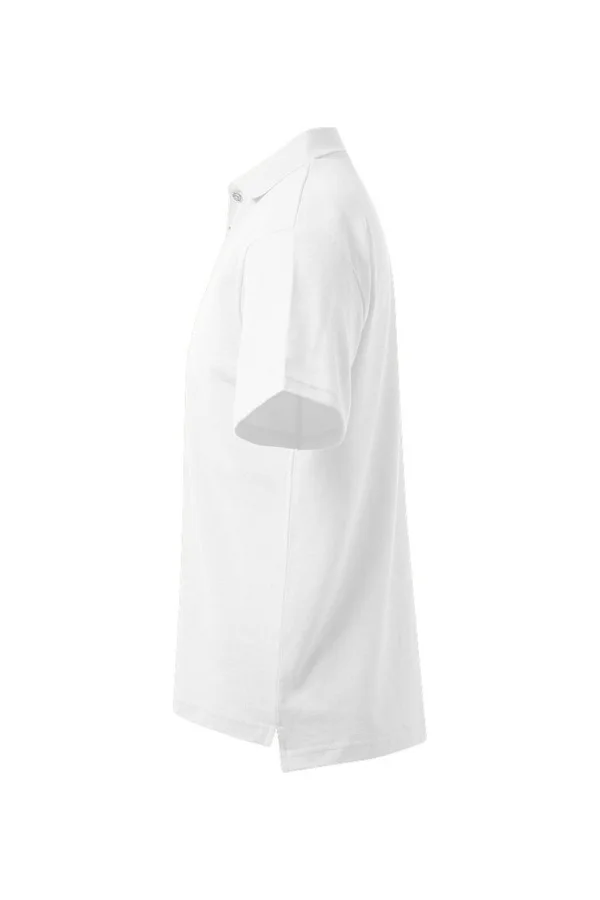 Men´s Heavy Polo Pocket White