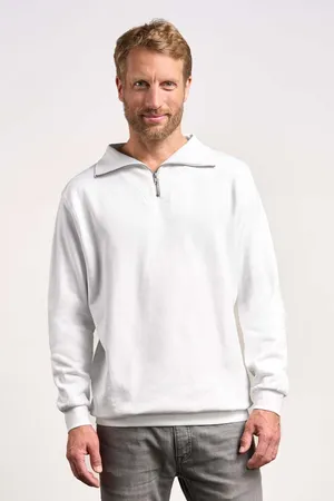 Men´s New Troyer Sweater White