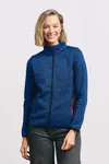 Women´s Knit Jacket Workwear Heather Royal