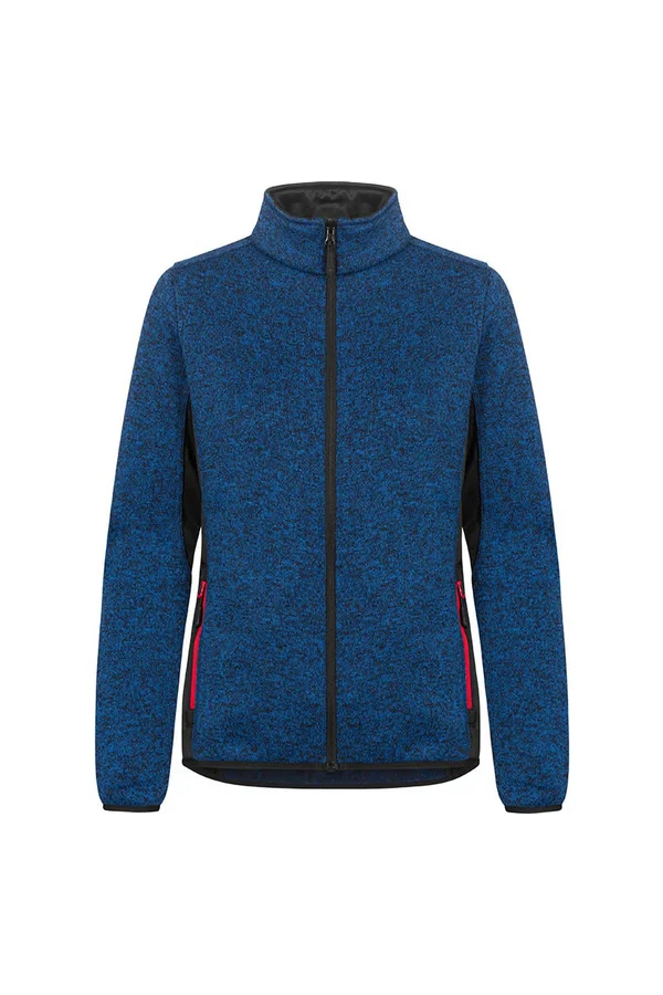 Women´s Knit Jacket Workwear Heather Royal