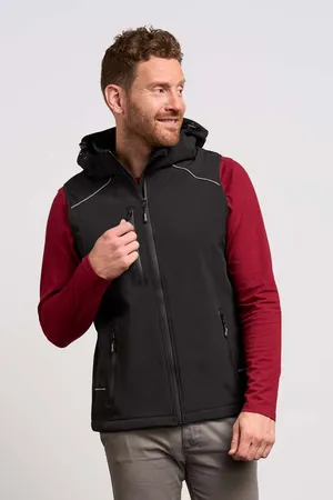Men´s Softshell Vest Black