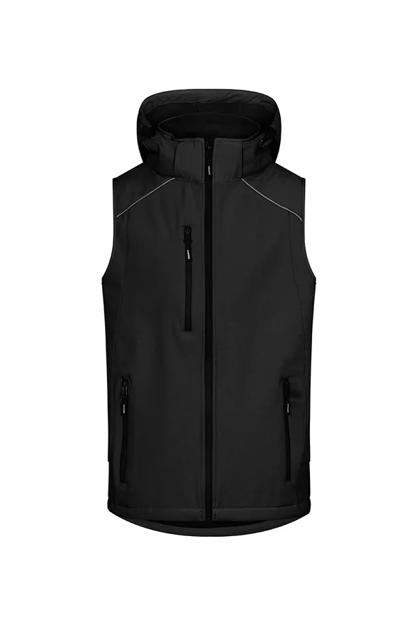 Men´s Softshell Vest Black