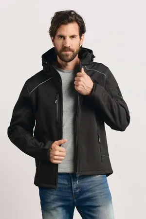 Men´s Warm Softshell Jacket Black