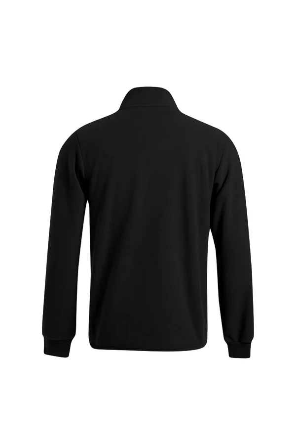 Men´s Double Fleece Jacket Light Grey / Black