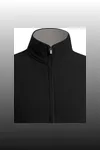Men´s Double Fleece Jacket Light Grey / Black