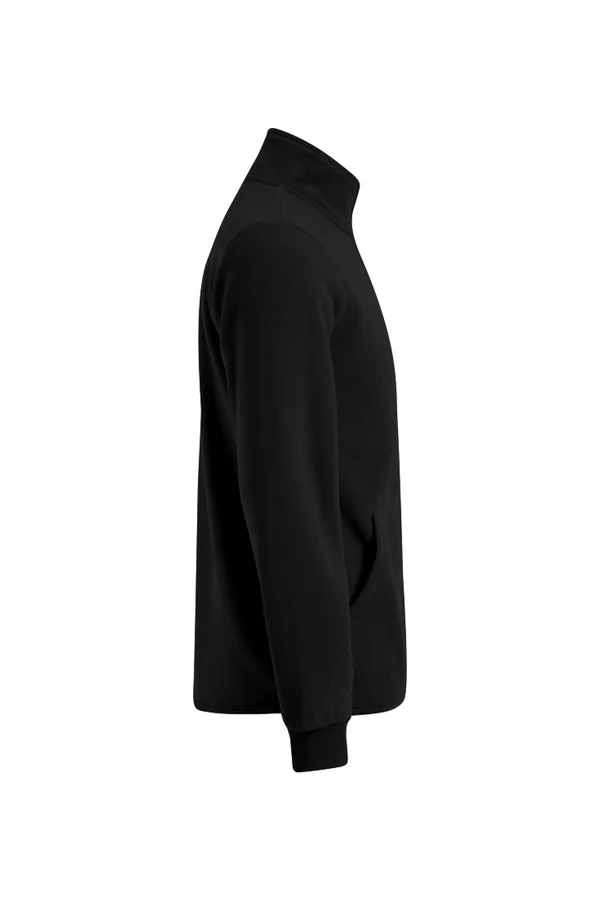 Men´s Double Fleece Jacket Light Grey / Black