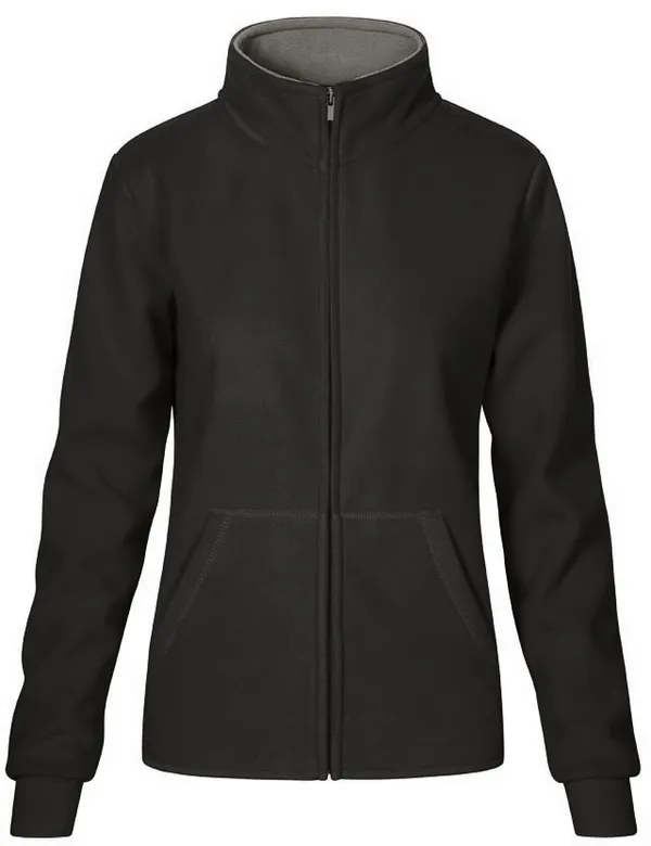 Damen Double Fleece Jacke