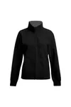 Women´s Double Fleece Jacket Light Grey / Black
