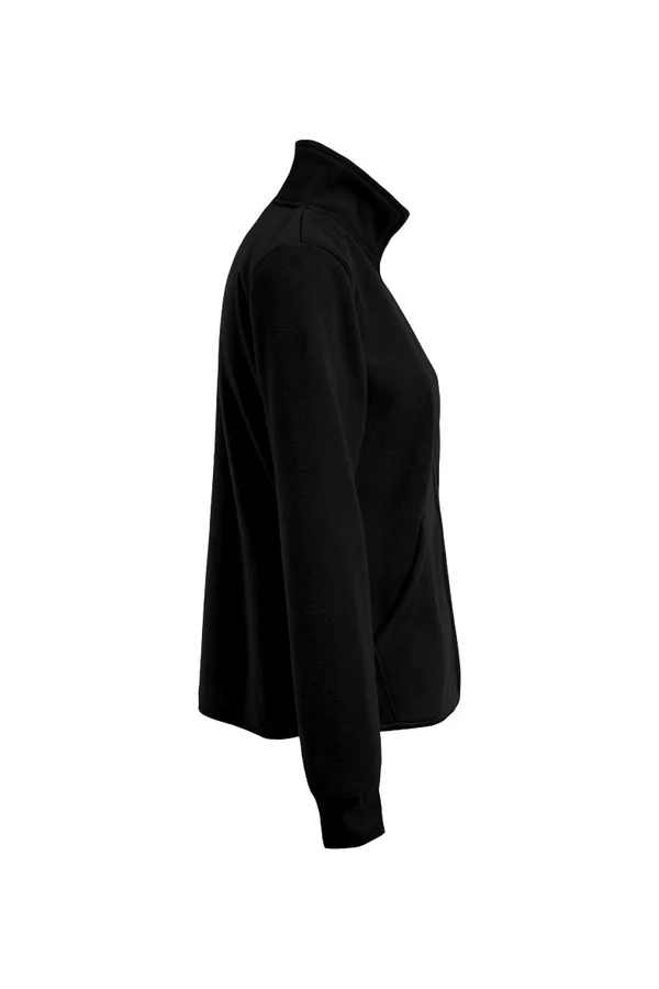Women´s Double Fleece Jacket Light Grey / Black