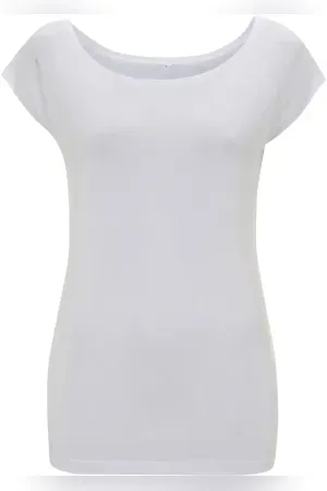 Damen Bambus-Jersey Raglan T-Shirt