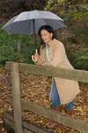 AC-Stockschirm ÖkoBrella, waterSAVE® Grey