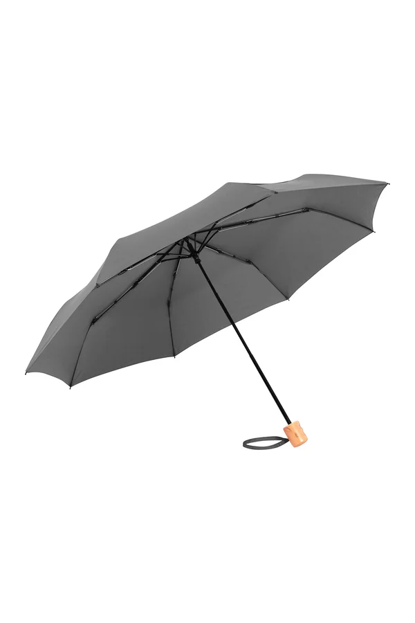Mini-Taschenschirm ÖkoBrella, waterSAVE® Grey