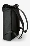 Notebook Roll-Top Rucksack "Europe" black sprinkle