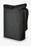 Notebook Roll-Top Rucksack "Europe" black sprinkle